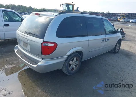 2007 Dodge Grand Caravan Sxt из США, поврежденный, VIN 2D4GP44L77R313104